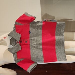 NEW BOYS WRANGLER PULL OVER SHIRTS SIZE 18M